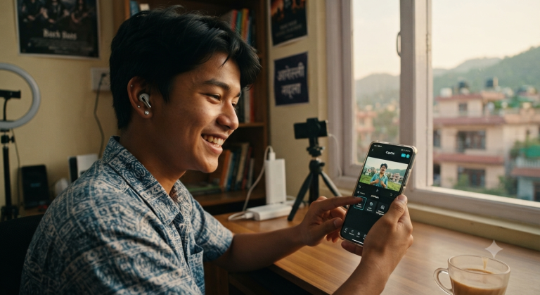 Short video marketing with AI Nepal