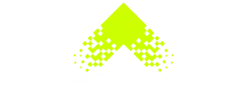 Digital Arzoon logo, a pixelated green arrow pointing up with the brand name and tagline.